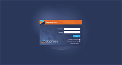 Desktop Screenshot of manager.dapresy.com
